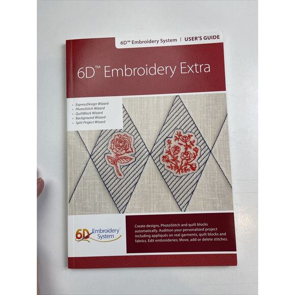 6d Sketch Embroidery System User’s Guide Bundle Lot Of 9 - Picture 4 of 16